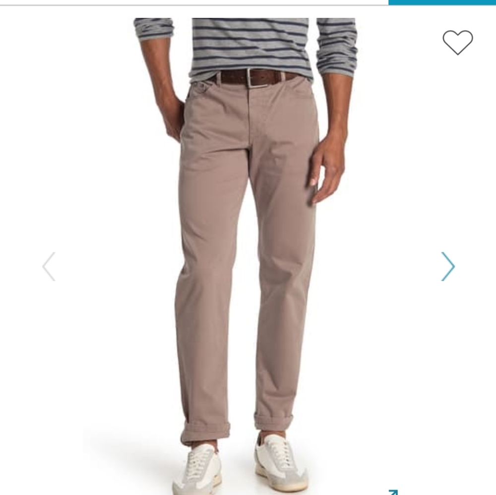 NWT Brax Cooper Fancy Regular Fit Pants W33 L34